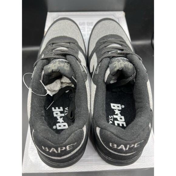 A Bathing Ape Bape Track Sta LT \'Black Grey\' Men’s Size 8 DS OG ALL (1C80191012) main image 13